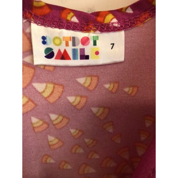 Dotdot Smile Size 7 Dress Magenta - Picture 3 of 6